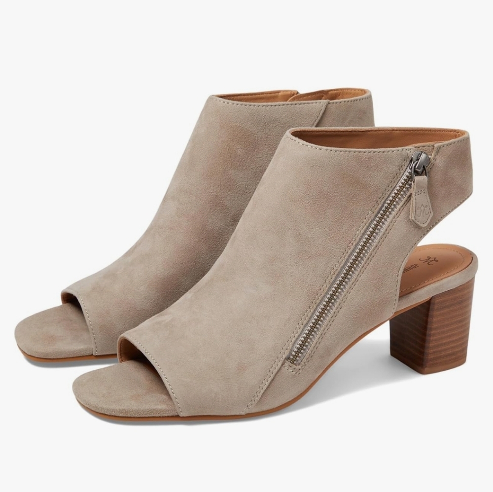 New Size 8 Johnston & Murphy Women's Evelyn Side Zip Bootie Ankle Boot